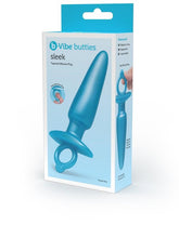 B-Vibe Sleek Tapered Silicone Anal Plug - Comfortable and Secure Play Butt Plugs